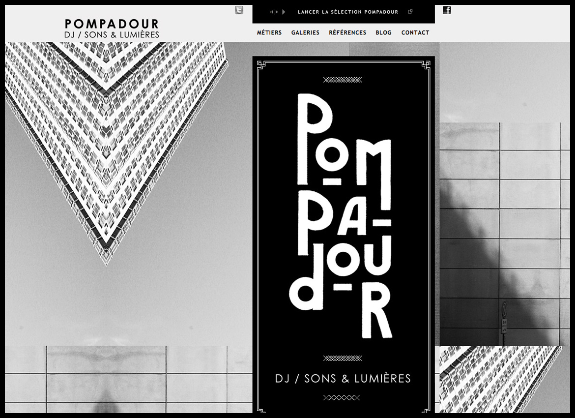 Pompadour - Website - Les Graphiquants